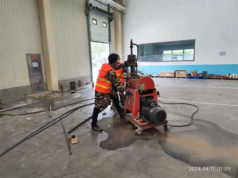 吴忠厂房地面下沉塌陷注浆加固施工